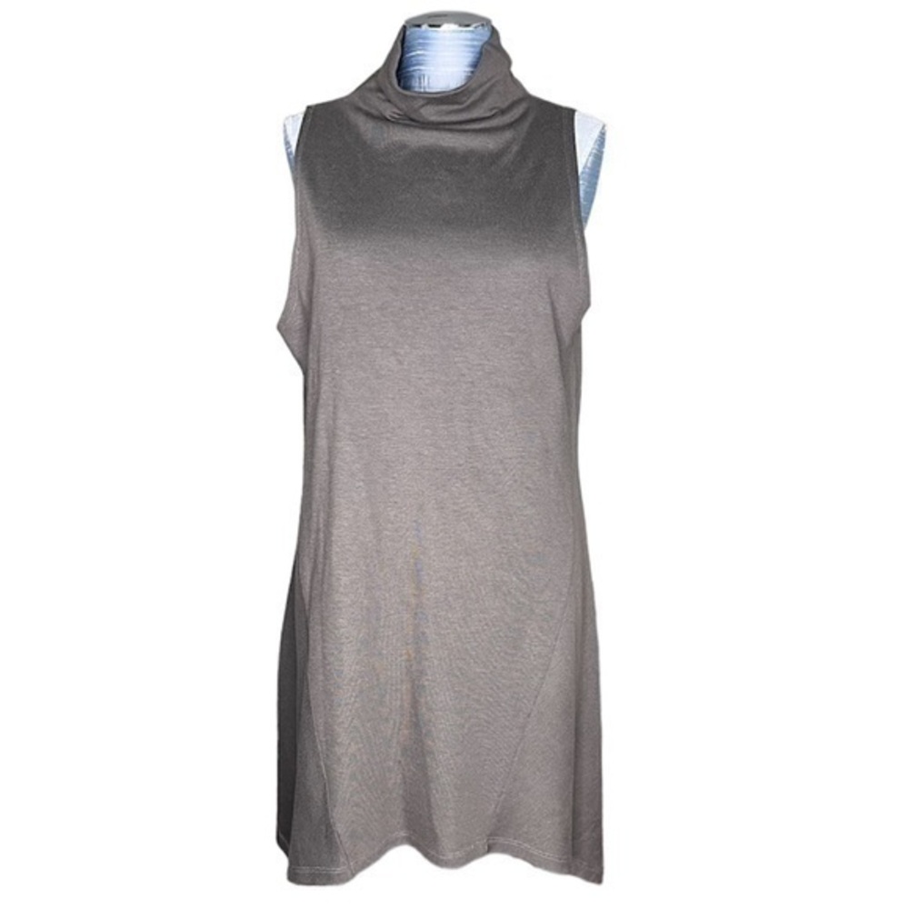 Alembika Sleeveless Mock Neck Lagenlook Dress